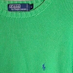 Vintage green Polo Ralph Lauren Sweater